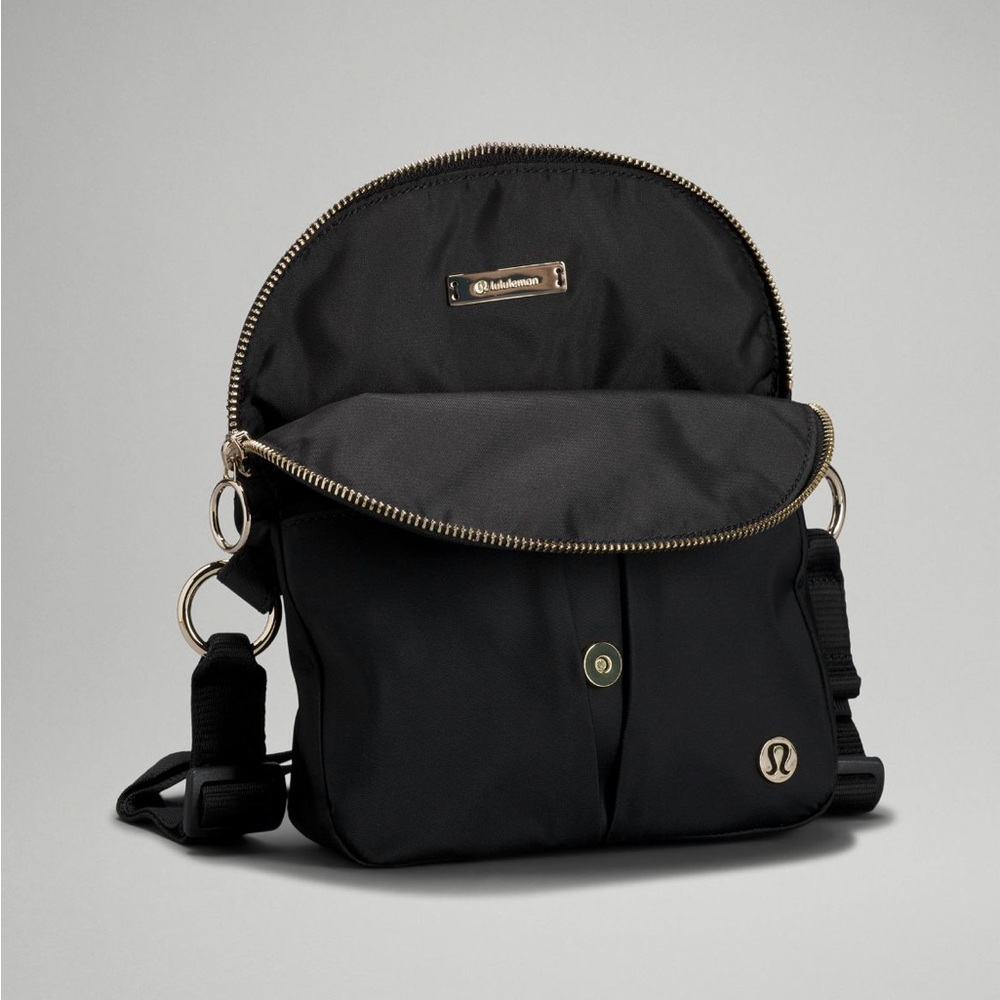 Lululemon Athletica Black Festival Bag, Micro